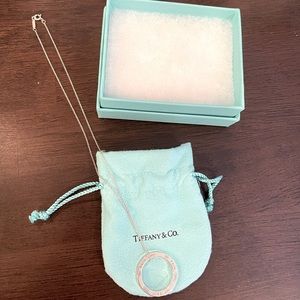 Tiffany & Co. Circle Pendant Necklace